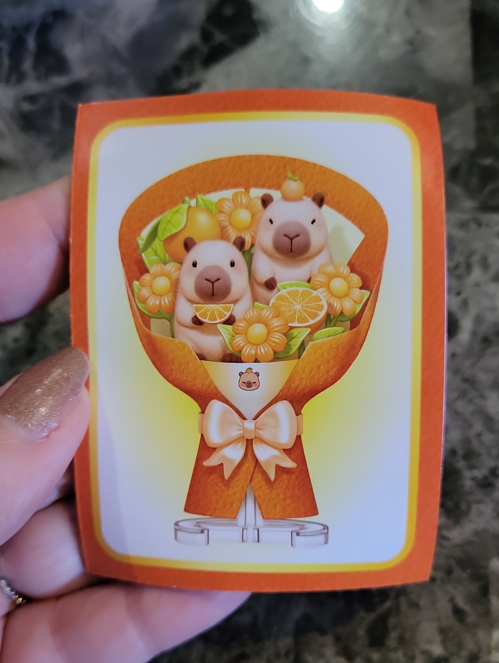 Mini Brands Create Kawaii Bouquets Capybara